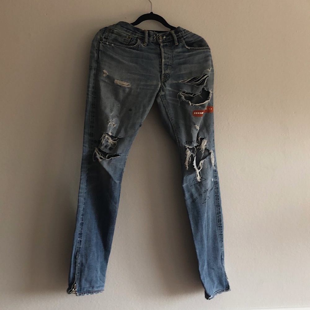Ralph Lauren distressed Jeans